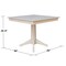 International Concepts 36 in. x 36 in. Square Top Pedestal Table  - 29.9 in.H K-3636TP-27B - alternate 3